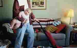 الزوج فى المنزل