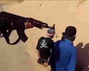 صورة من فيديو صولة الانصار لجماعة بيت المقدس الارهابية