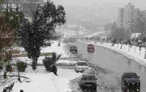 العاصفة جني تقترب من البلاد العربية والشرق الاوسط