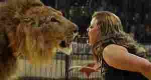 مدربة الاسود المصرية فاتن الحلو