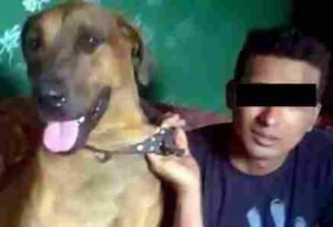 صورة لصاحب كلب الهرم المذبوح