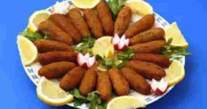 كفتة الجمبري الشهية مع البقدونس والليمون