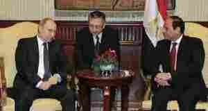 الرئيس الروسي في ضيافة الرئيس عبدالفتاح السيسي في مصر
