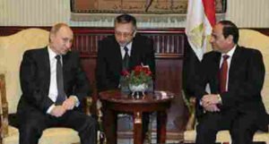 الرئيس الروسي في ضيافة الرئيس عبدالفتاح السيسي في مصر