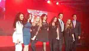 اعضاء لجنة تحكيم برنامج X-factor 2015 الفنان راغب علامة والفنانة اليسا والفنانة دنيا سمير غانم