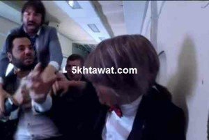 بالفيديو نيشان يوجه سيل من الشتائم في رامز واكل الجو