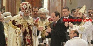بالفيديو السيسي يحضر احتفال عيد الميلاد 2016 في الكاتدرائية ويهنئ الاقباط ويوجه رسالة لهم