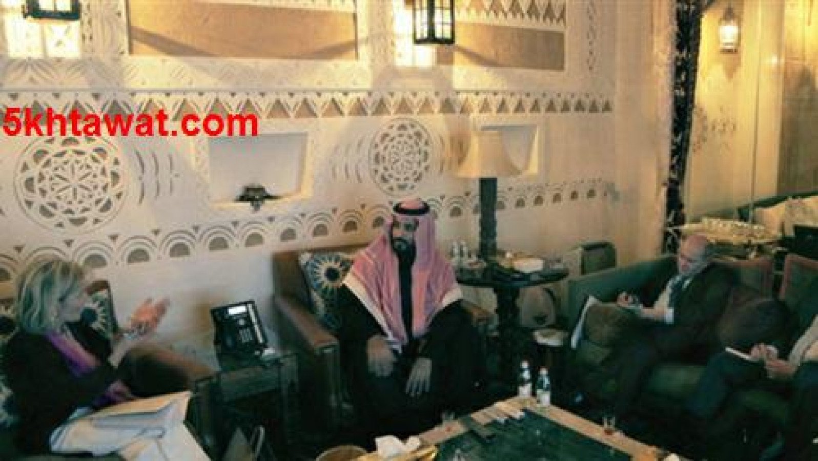 بالصور محمد بن سلمان يحذر ايران من الحرب ويعلن اعجابه بـ تشرشل