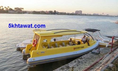 محطات التاكسي النهري وسعر تذكرة تاكسي النيل