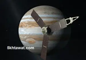 المسبار جونو juno probe يصل كوكب المشتري واكتشاف مفاجأت جديدة