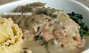 طريقة عمل بيكاتا اللحم بالمشروم بالتفصيل في البيت