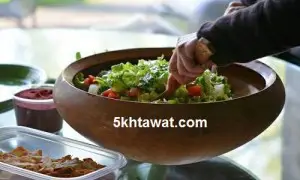 طريقة عمل الفتوش اللبناني والسوري والتركي بالتفصيل